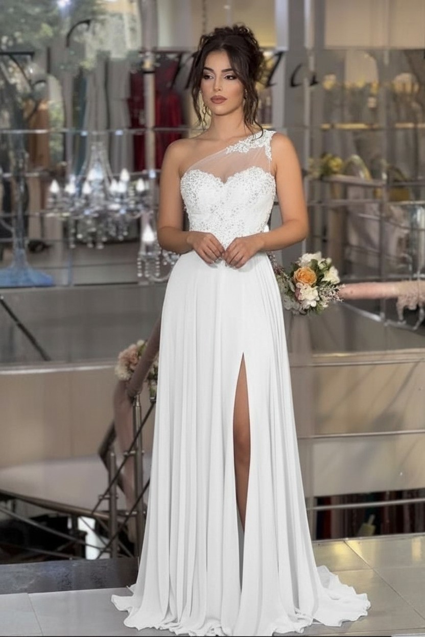 Himmel Blaue Abendkleider Lang Schlichte Ballkleider Günstig