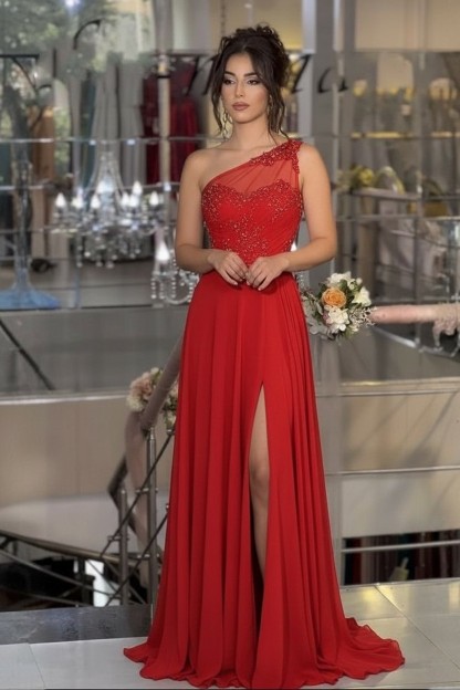 Himmel Blaue Abendkleider Lang Schlichte Ballkleider Günstig