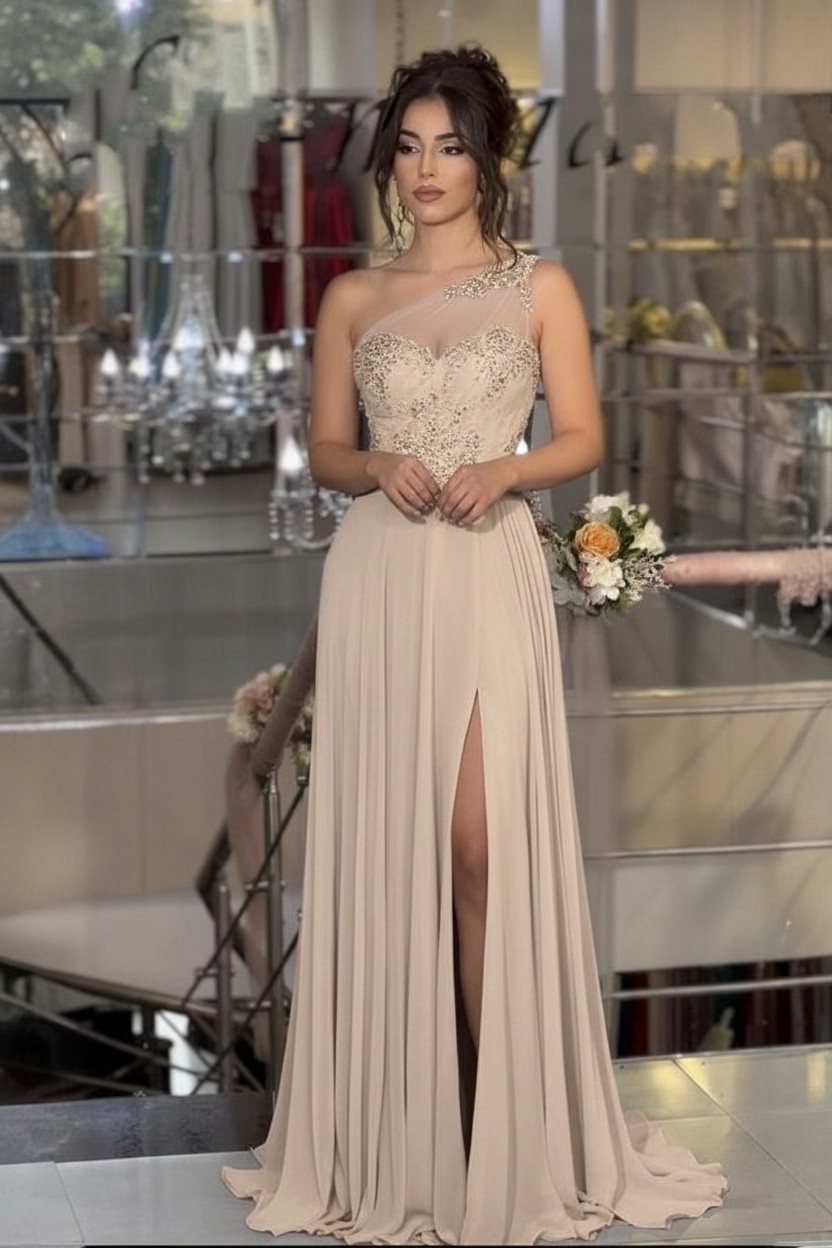 Himmel Blaue Abendkleider Lang Schlichte Ballkleider Günstig