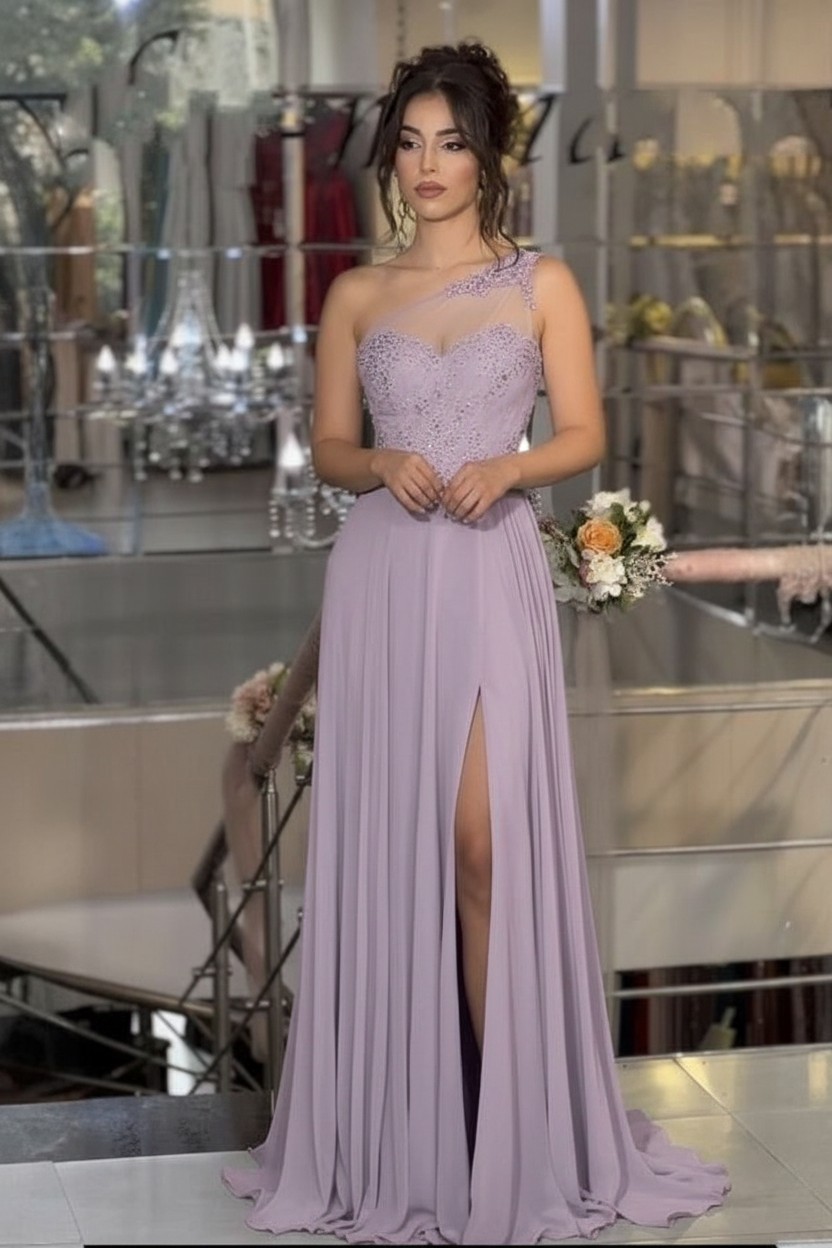 Himmel Blaue Abendkleider Lang Schlichte Ballkleider Günstig