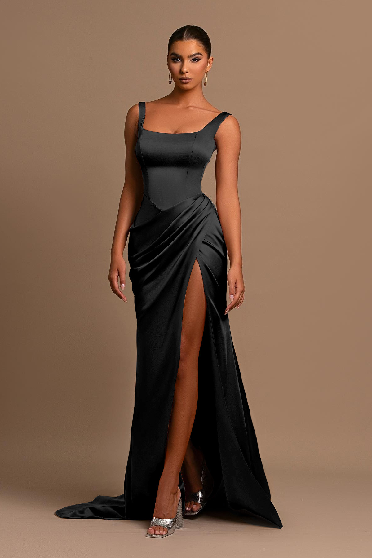 Elegante Abendkleider Lang Schlichte | Günstige Abiballkleider Online