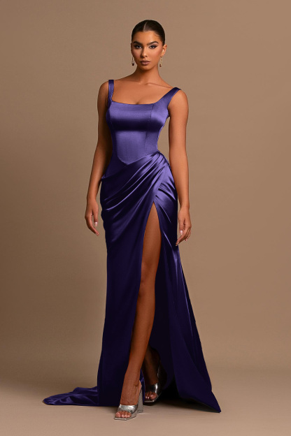 Elegante Abendkleider Lang Schlichte | Günstige Abiballkleider Online