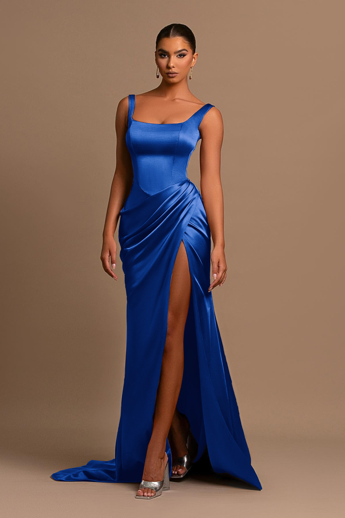 Elegante Abendkleider Lang Schlichte | Günstige Abiballkleider Online