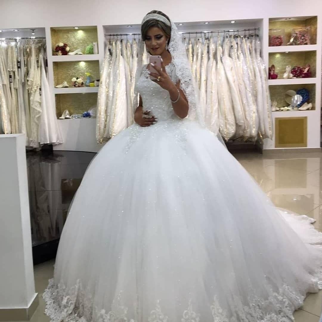 Modern Prinzessin Hochzeitskleider Online | Schöne Brautkleider Mit Spitze Bodenlang