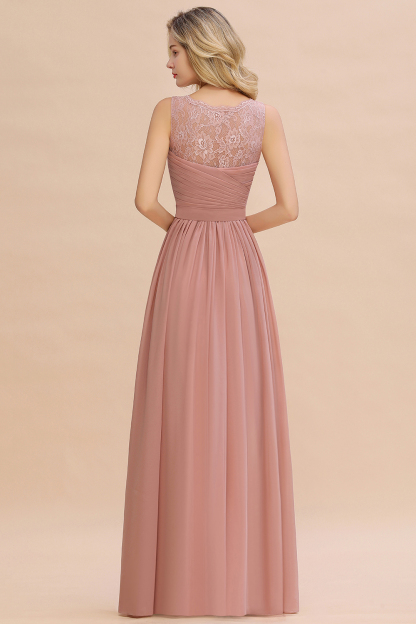 Abendkleid Lang Rosa | Abiballkleider Abendmoden Online
