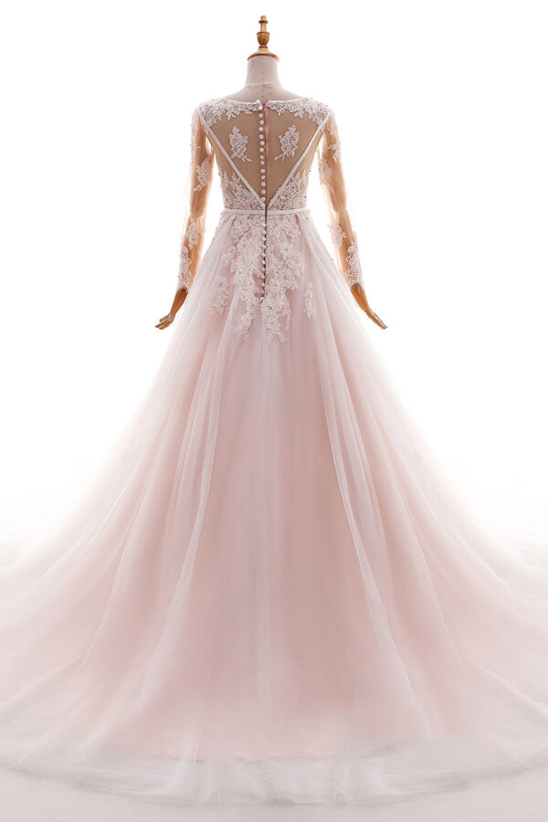 Elegante Brautkleid A Linie | Hochzeitskleider Günstig Online