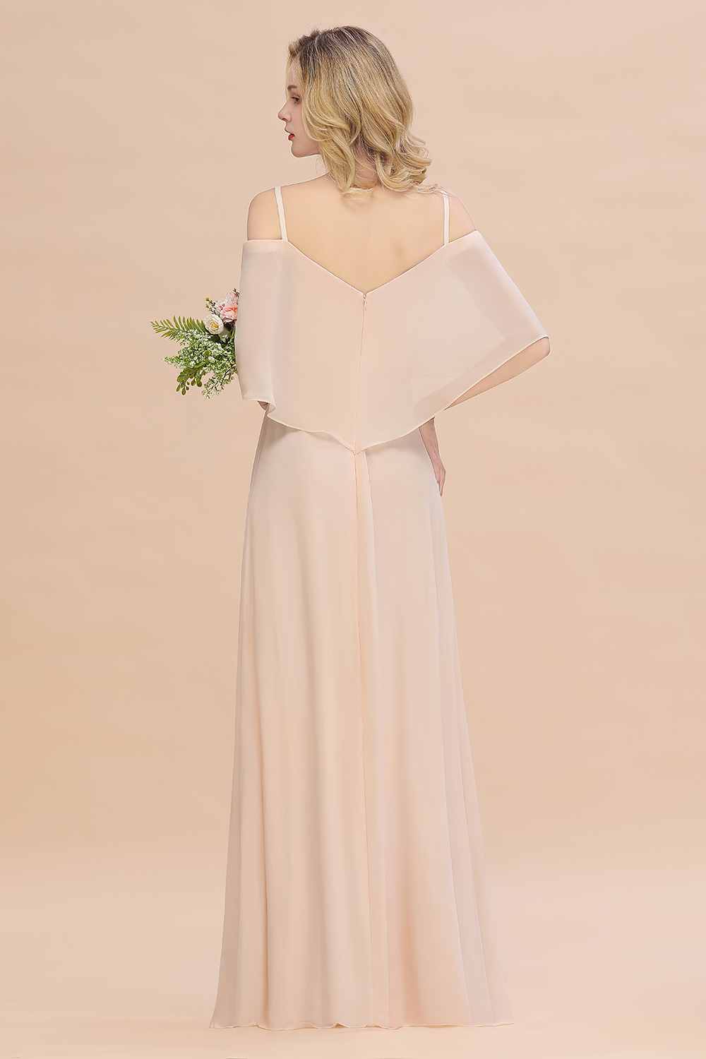 Elegante Brautjungfernkleider Champagne | Kleider für Brautjungfern