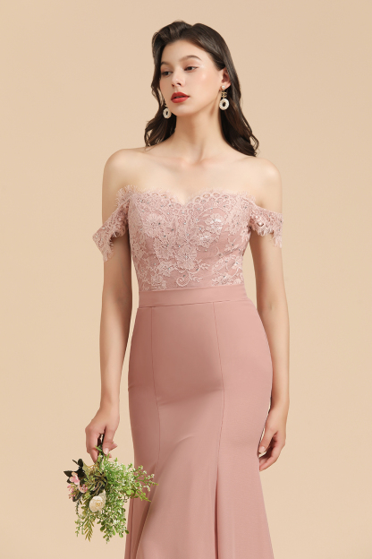 Brautjungfernkleider Altrosa | Hochzeitspartykleider Für Brautjungfern Günstig