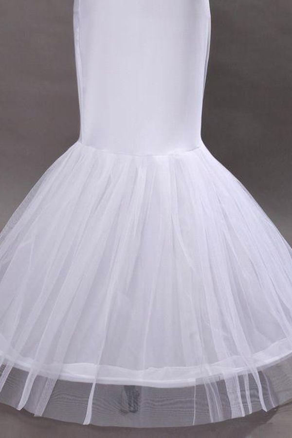 Glamouröses Taft-Meerjungfrau-Brautkleid Petticoats