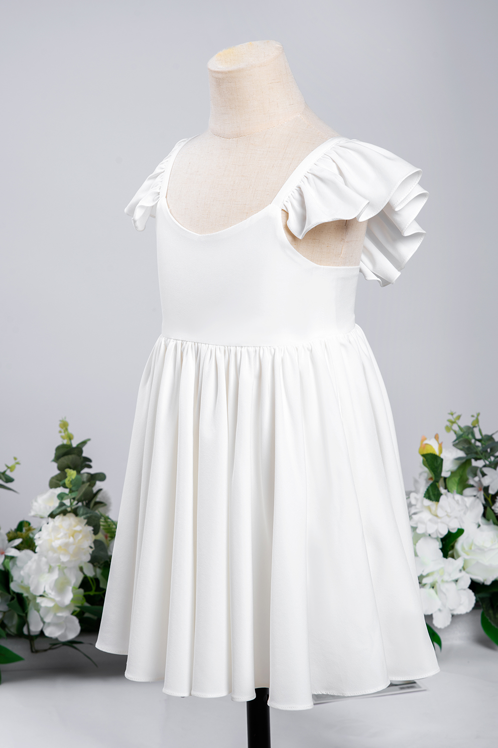 Schlichte Blumenmädchenkleider | Süßig Kinder Hochzeitskleider-Misshow.de