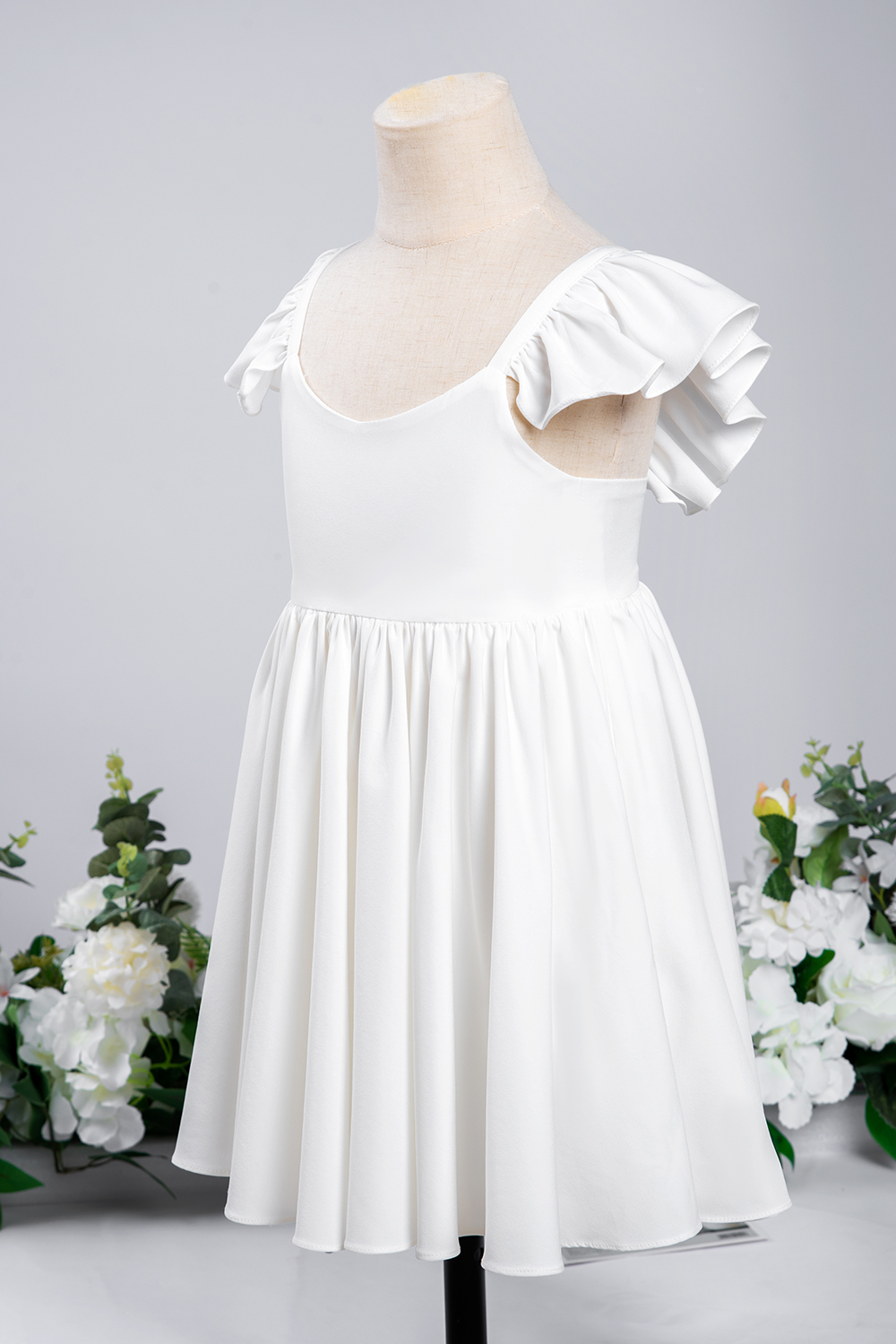 Schlichte Blumenmädchenkleider | Süßig Kinder Hochzeitskleider