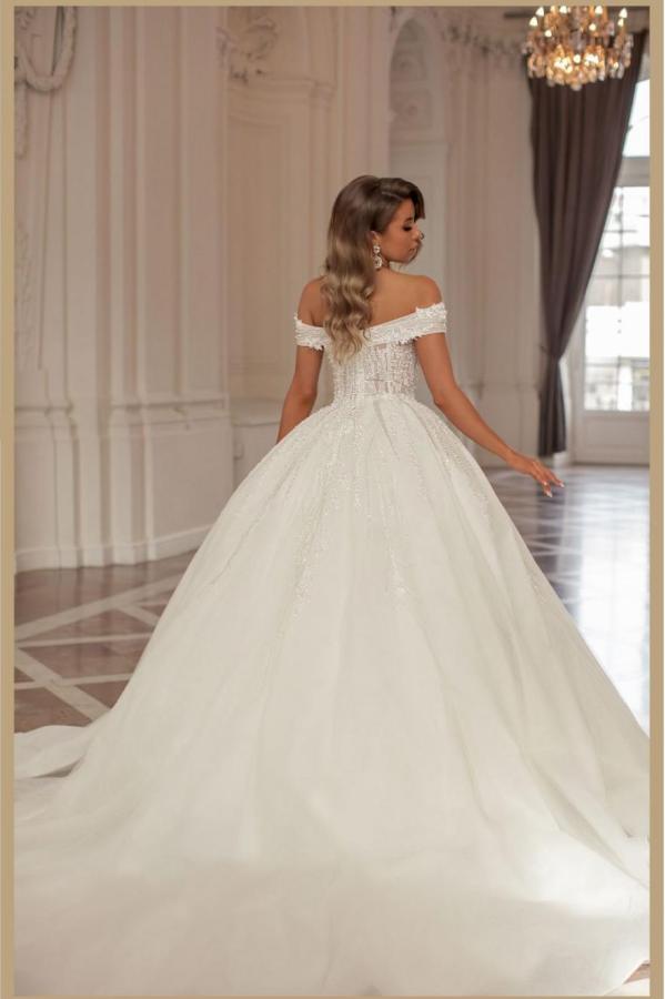 Designer Brautkleider Prinzessin | Hochzeitskleider Spitze Günstig-Misshow.de