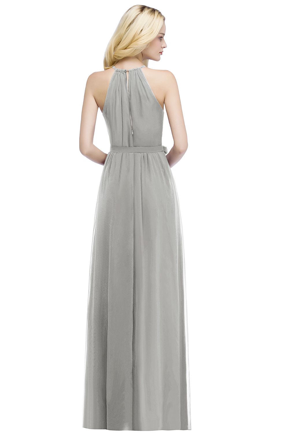 Schlichtes Abendkleid Weinrot | Abiballkleider Lang Günstig-Misshow.de
