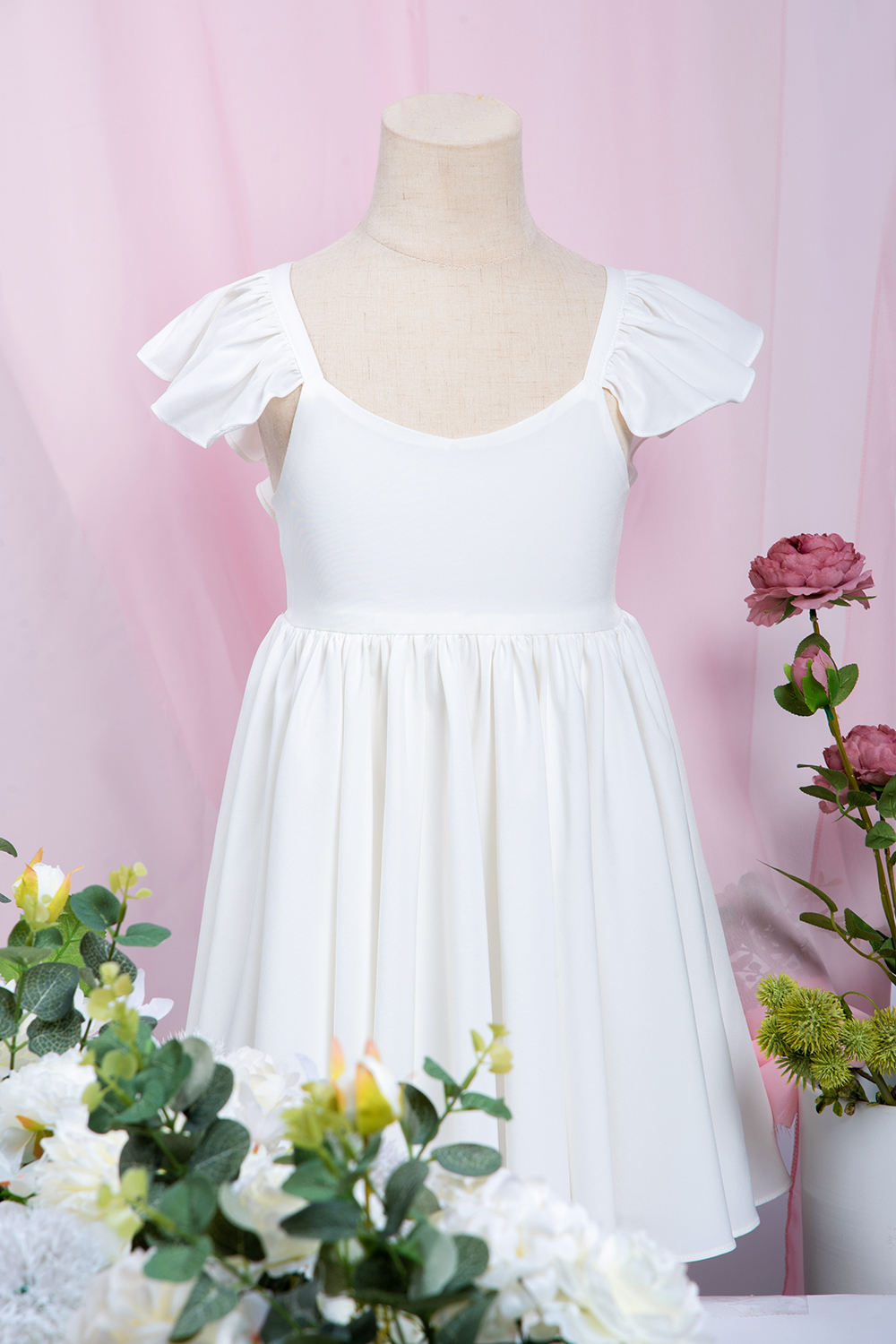 Schlichte Blumenmädchenkleider | Süßig Kinder Hochzeitskleider