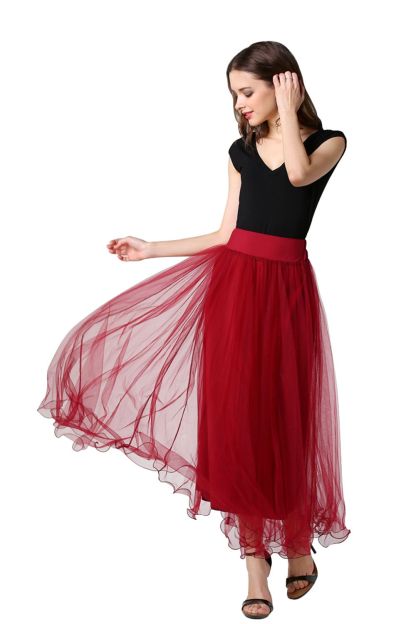 Schlechte A-Linie Petticoats lang | Prinzessin Petticoats aus weiches Netz