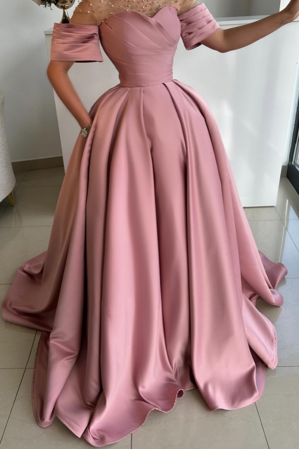 Designer Abendkleider Rosa Lang | Abiballkleider A-Linie online