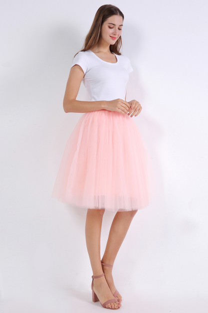 kniehoch tutu Petticoats A-LInie | Hochzeits Petticoats aus weiches Netz