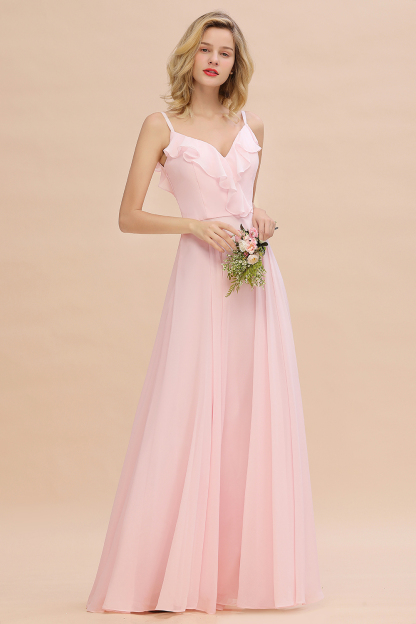 Elegante Brautjungfernkleider Rosa | Brautjungfernkleid Günstig Online