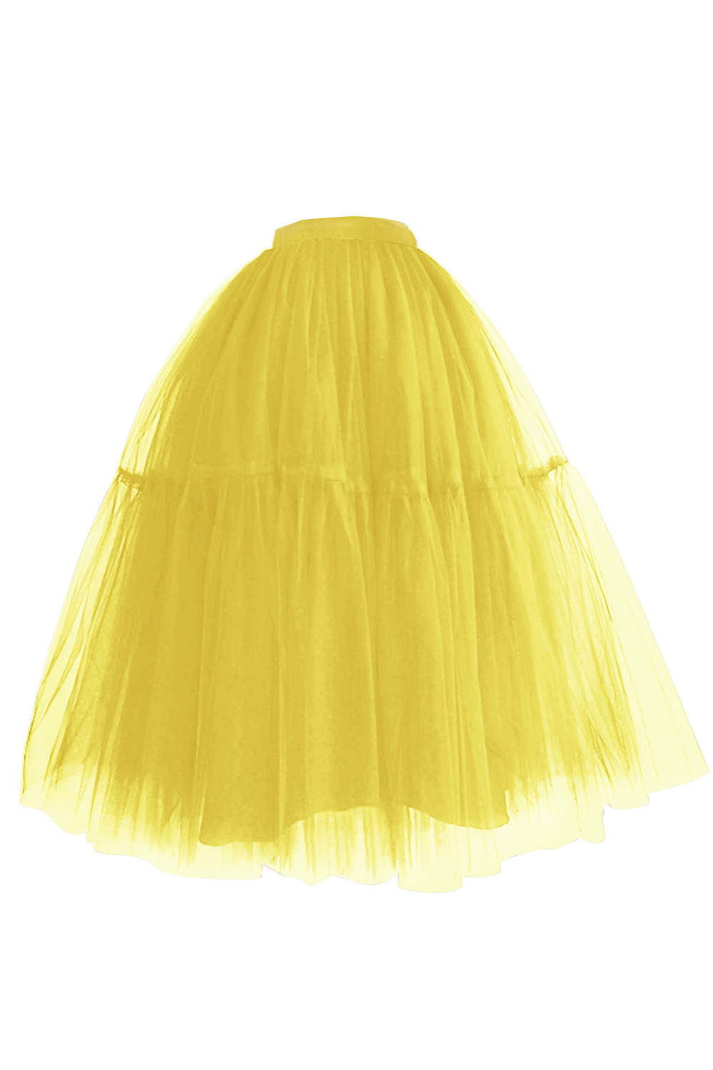 Lange tutu Petticoats A-Linie | Hochzeits Petticoats aus weiches Netz-Misshow.de