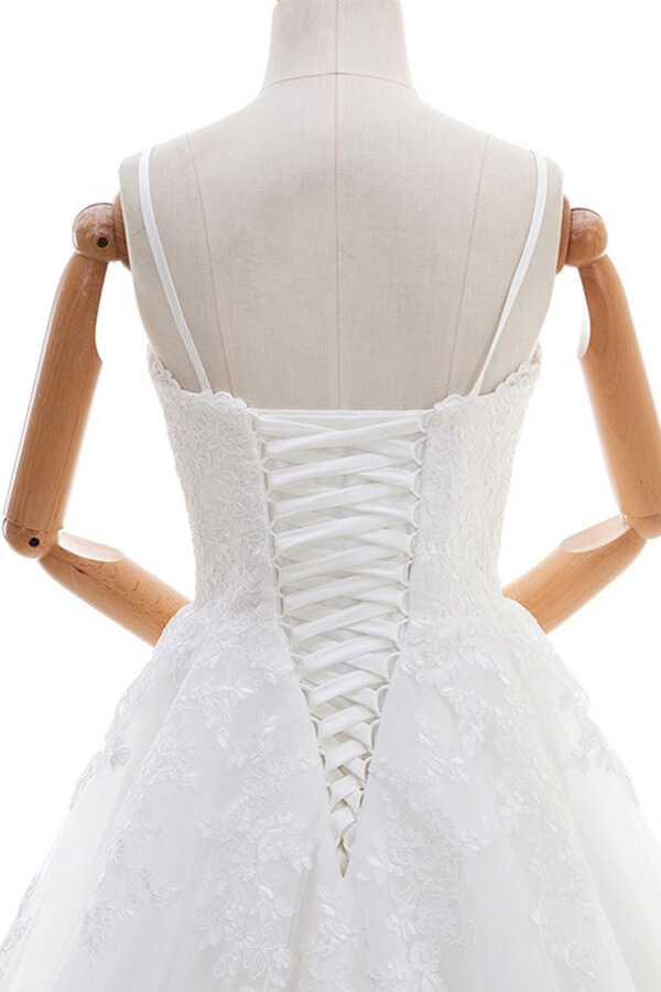 Fashion Hochzeitskleid A linie | Brautmoden mit Spitze-Misshow.de