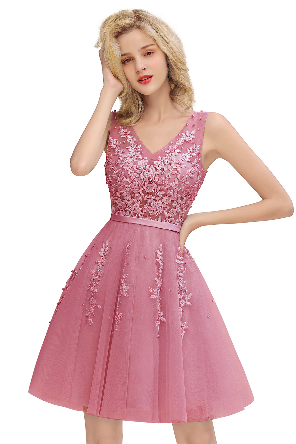 Schöne Cocktailkleider Günstig | Abendkleid Kurz Günstig-Misshow.de