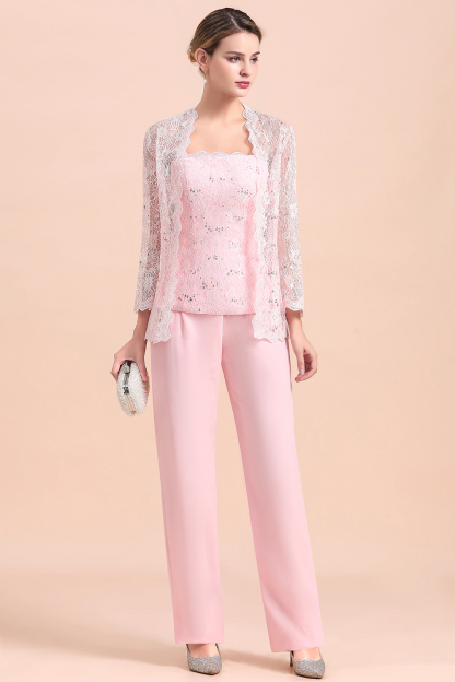 Rosa Brautmutterkleider Mit Bolero | Jumpsuit Brautmutterkleid Günstig