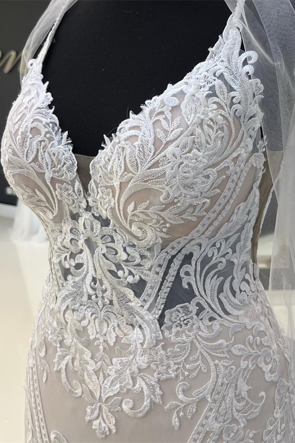 Schöne Brautkleider Spitze | Hochzeitskleider Meerjungfrau
