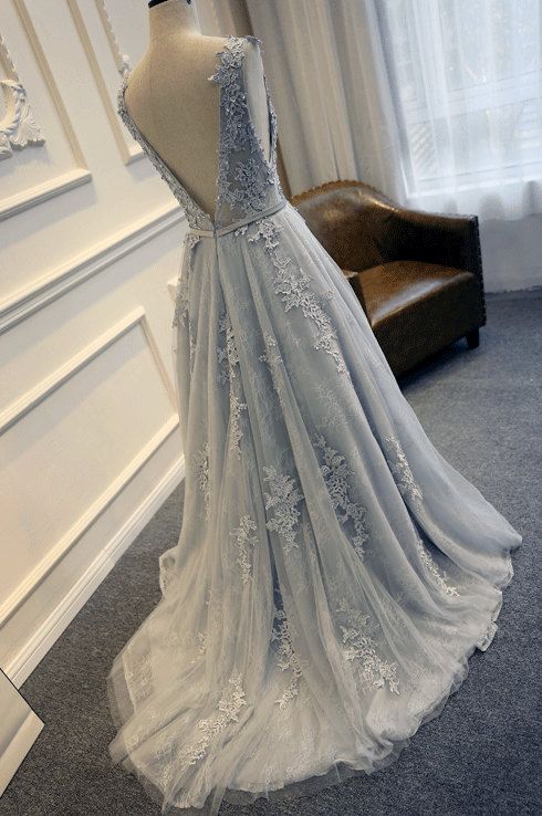 Designer Abendkleider Mit Spitze | Abiballkleider Lang Günstig-Misshow.de