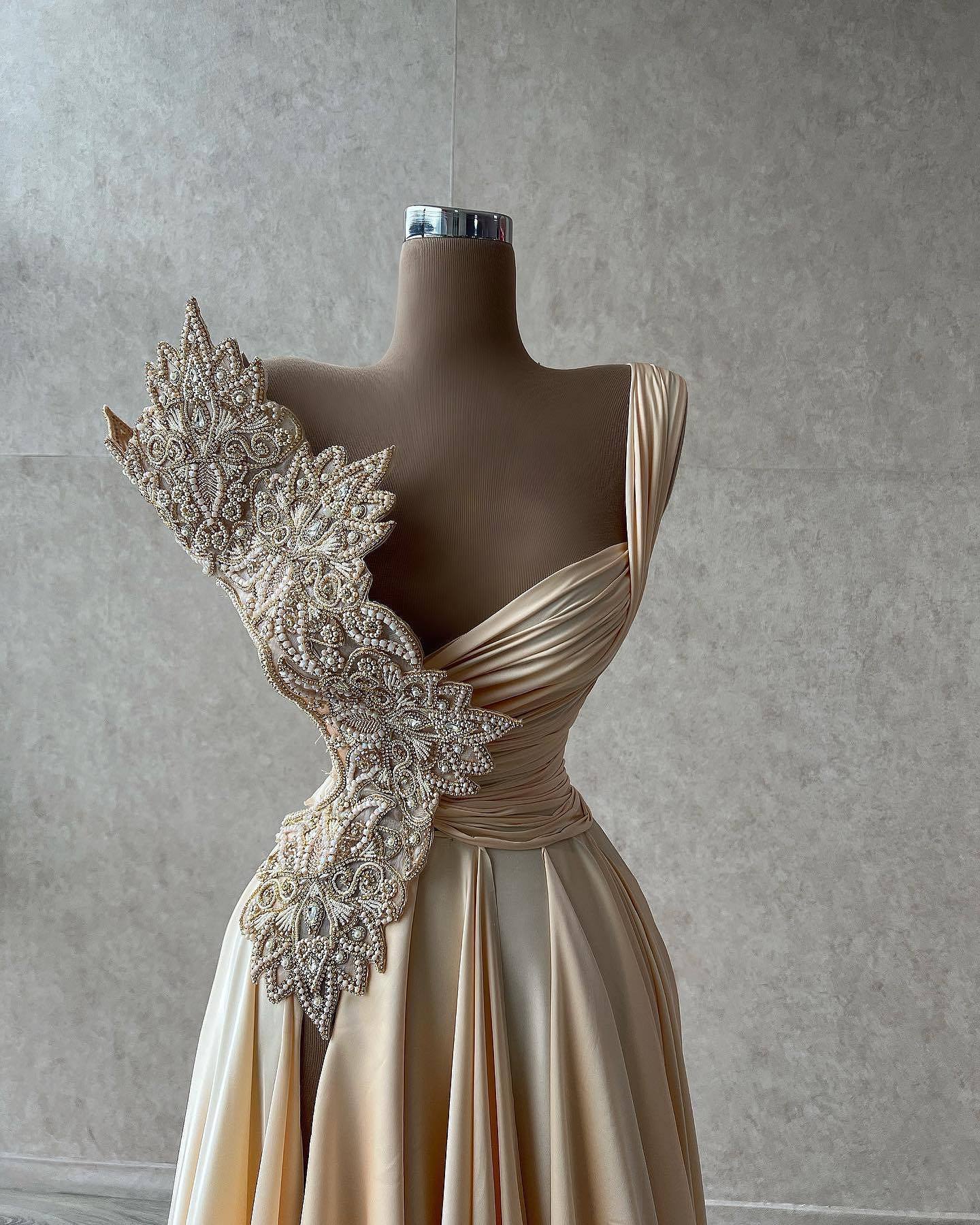 Designer Abendkleider Lang Glitzer | Abiballkleider Online Kaufen