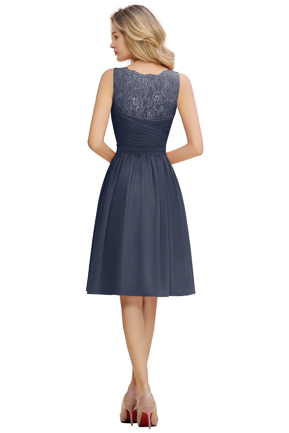 Abendkleid lang Rosa | Abendbekleidung Damen Günstig-Misshow.de