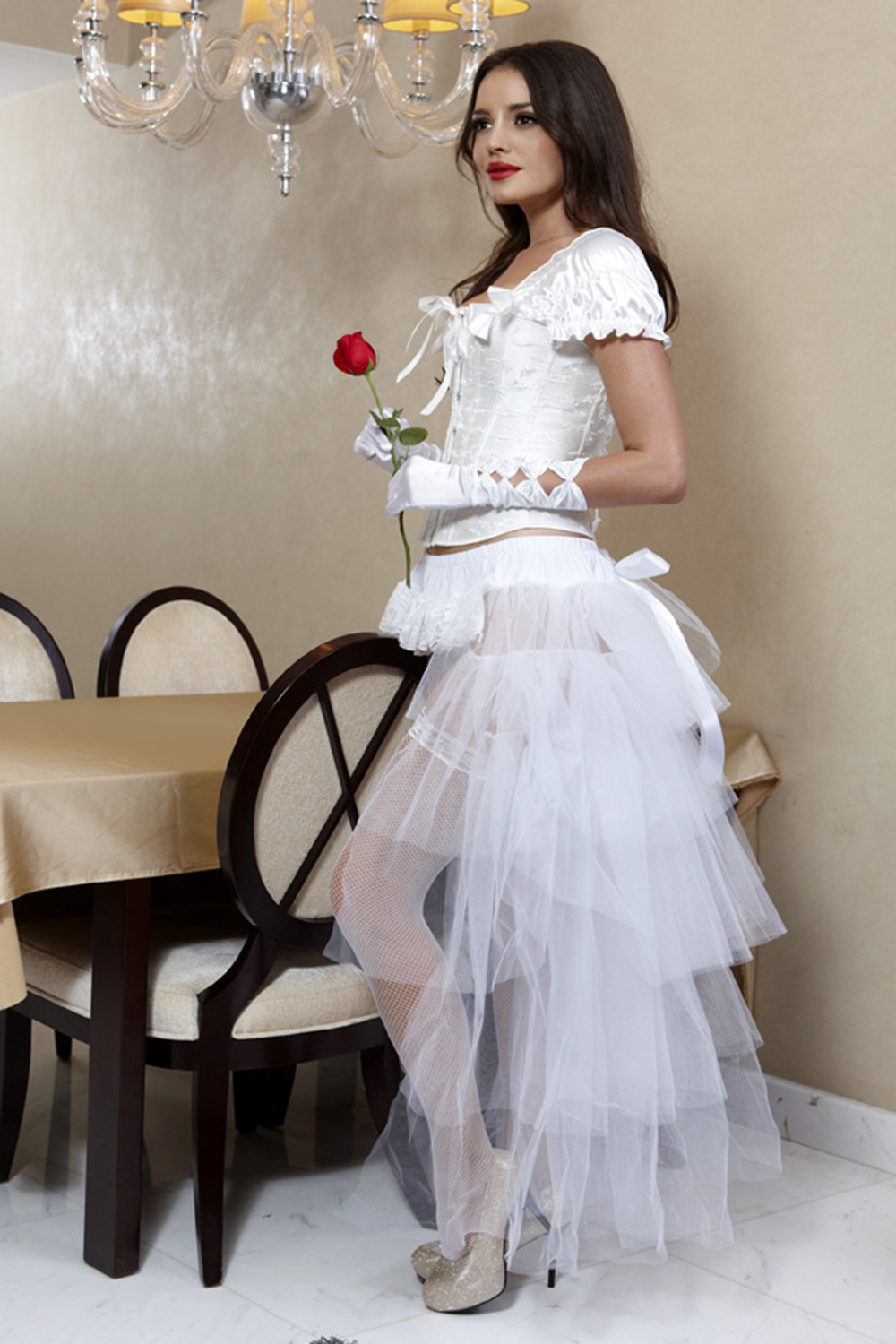 Hilo tutu Petticoats A-Linie | Hochzeits Petticoats aus weiches Netz-Misshow.de
