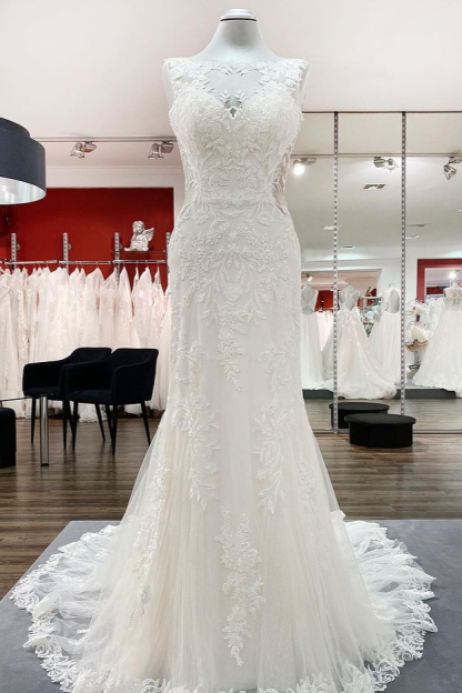 Wunderschöne Brautkleider Meerjungfrau | Hochzeitskleider Spitze