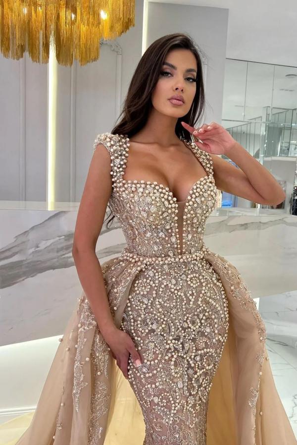 Luxus Abendkleid Lang Spitze | Abiballkleider Günstig-Misshow.de