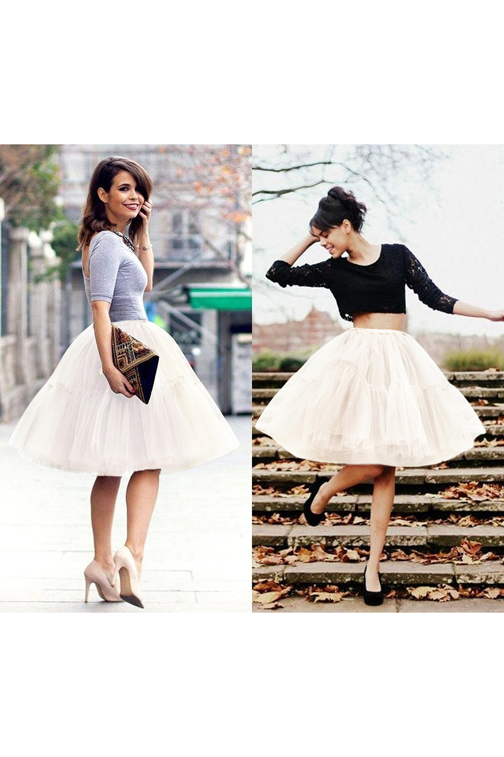 Kurze Tutu Rock für Damen | Tanzrock günstig online