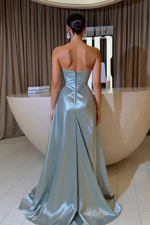 Designer Abendkleider Lang Günstig | Schlichte Abiballkleider Online-Misshow.de