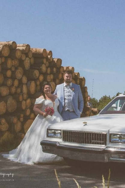 Schlichte Hochzeitskleider mit Glitzer Brautkleider A Linie Große Größe