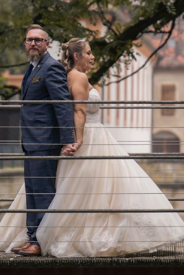 Champagner Hochzeitskleider Große Größe A Linie Übergroße Brautkleider Spitze