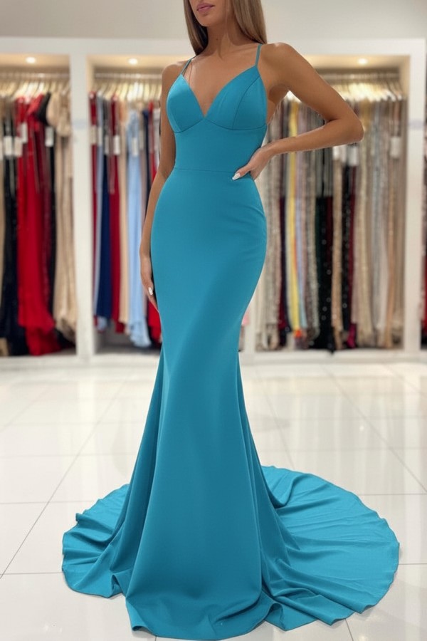 Schwarzes Abendkleid Lang | Abiballkleider Günstig