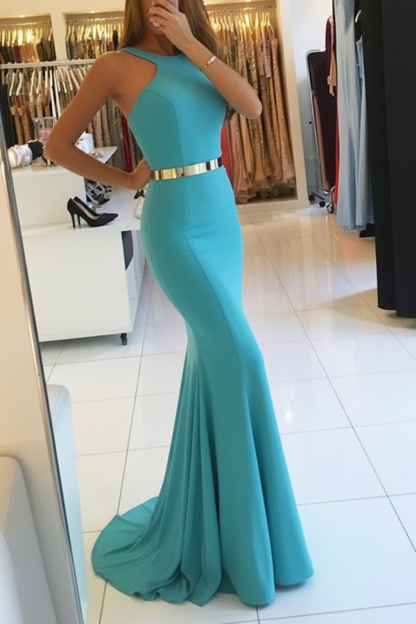 Schwarz Abendkleider Lang Günstig | Mint Grün Abiballkleider Lang