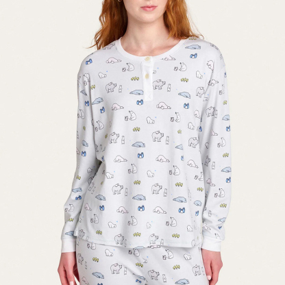 Polar Bear Pajama Set