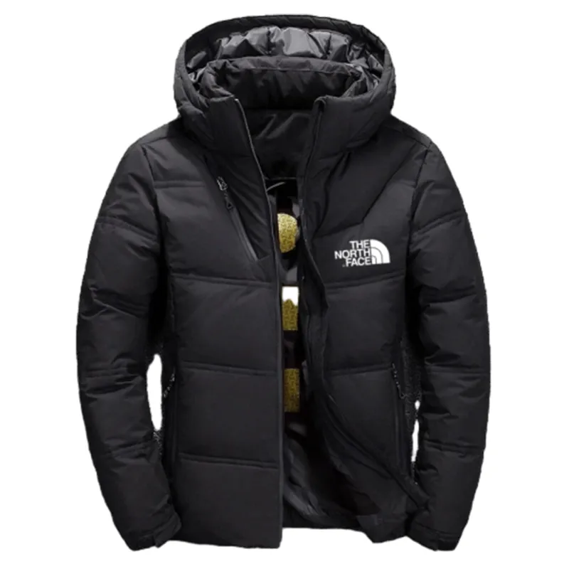 The Nokhjgrth Face-Vanguard Slate Hooded Jacket