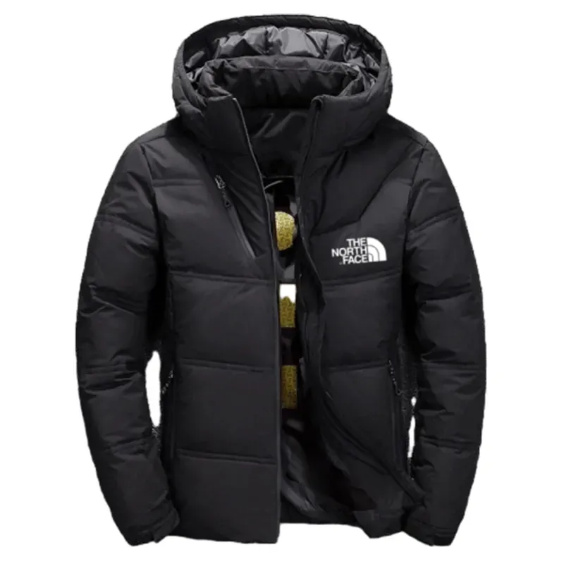 The Nokhjgrth Face-Vanguard Slate Hooded Jacket