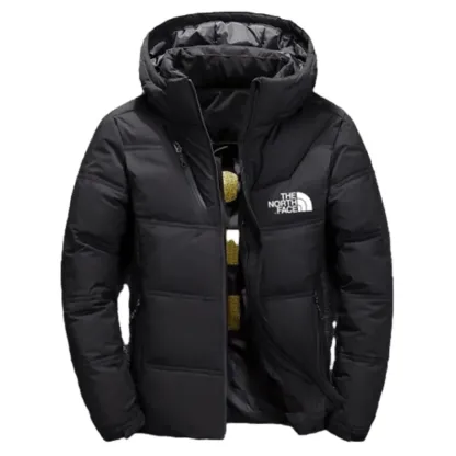 The Nokhjgrth Face-Vanguard Slate Hooded Jacket