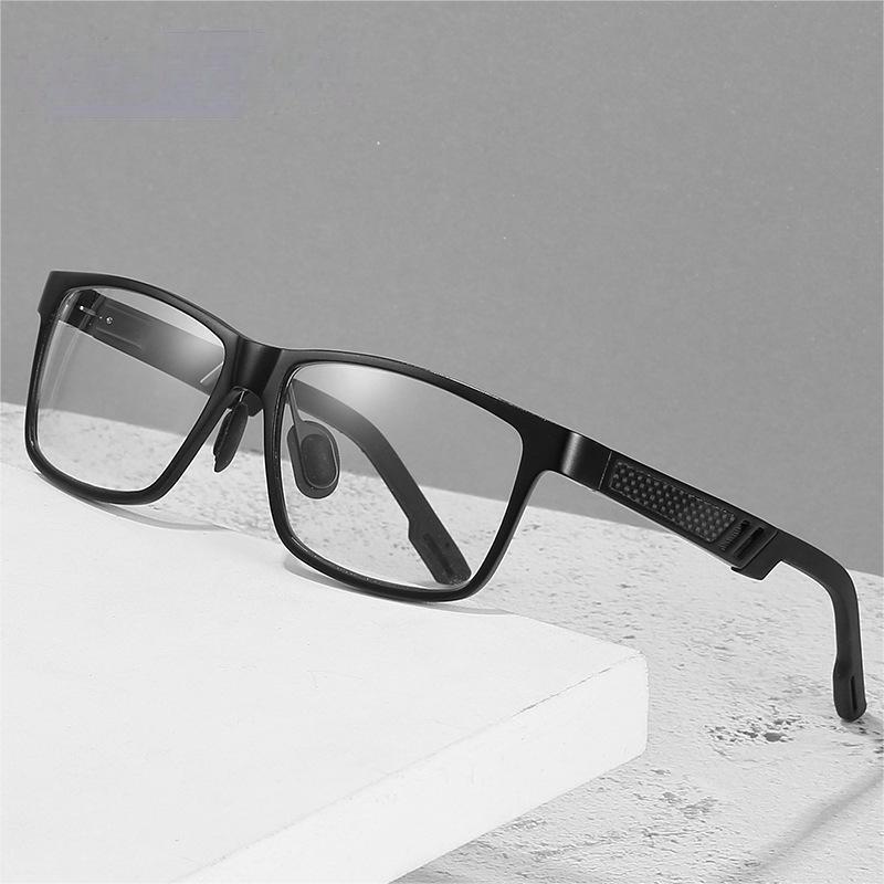 BUSINESS FASHION ALUMINUM MAGNESIUM ANTI-BLUE LIGHT READING GLASSES