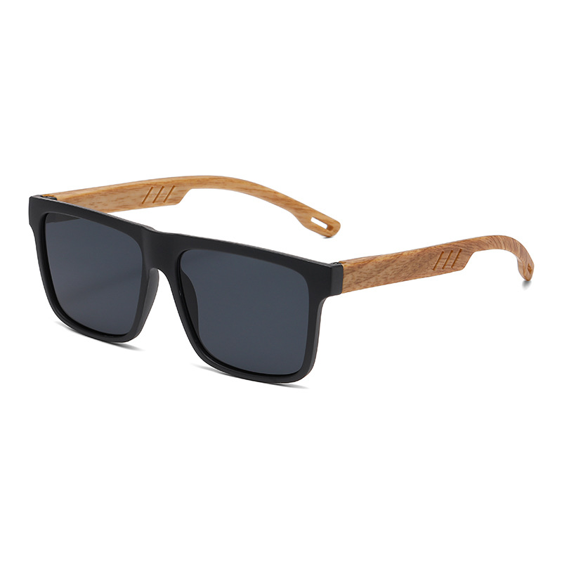VINTAGE BAMBOO WOOD POLARIZED SUNGLASSES