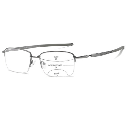 LIGHTWEIGHT MEN’S READING GLASSES WITH REINFORCED HINGES