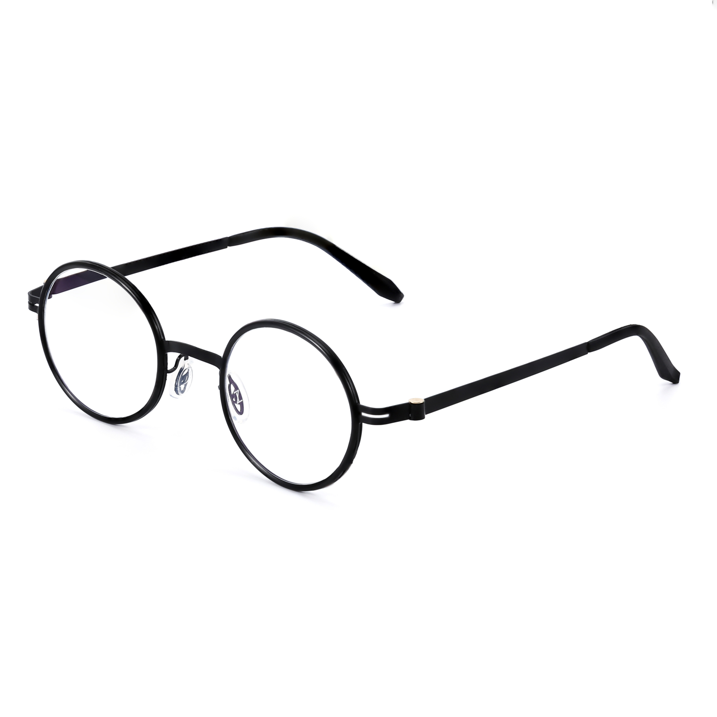 RETRO-VOLLRAHMEN-LESEBRILLE AUS METALL MIT ANTI-BLAULICHT