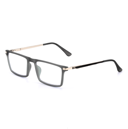 Prescription Glasses - SQUARE SPRING LARGE FRAME PHOTOCHROMIC READING GLASSES