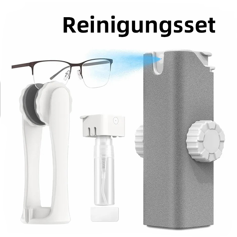 Multifunktionales Brillenreinigungsset