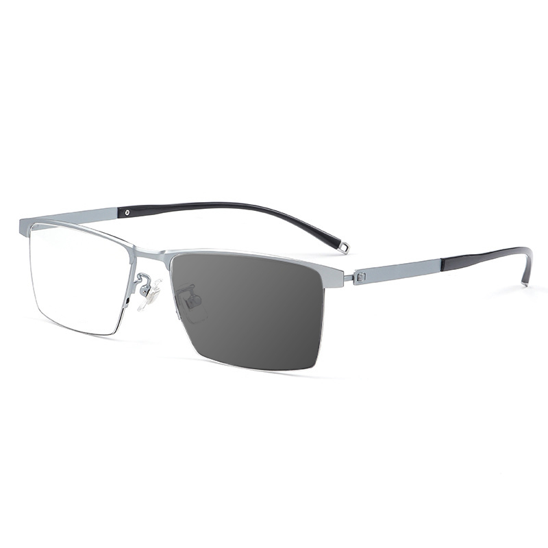 BUSINESS CASUAL PURE TITANIUM COLOR CHANGING MULTI-FOCAL READING GLASSES